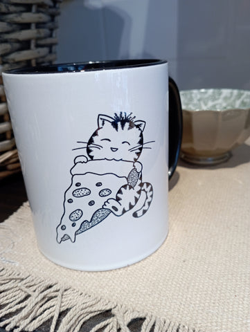 Mugg "Sammy loves pizza" -