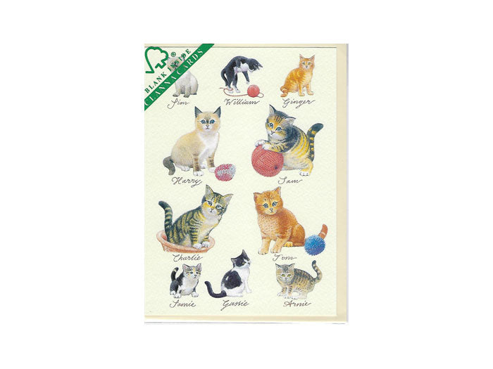 Kort Katter - inkl. kuvert
