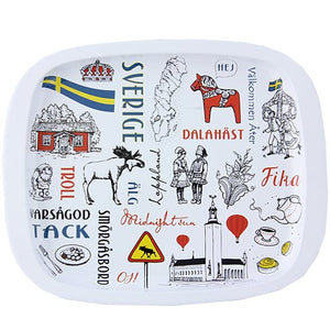 Bricka "Sverige" - Souvenir