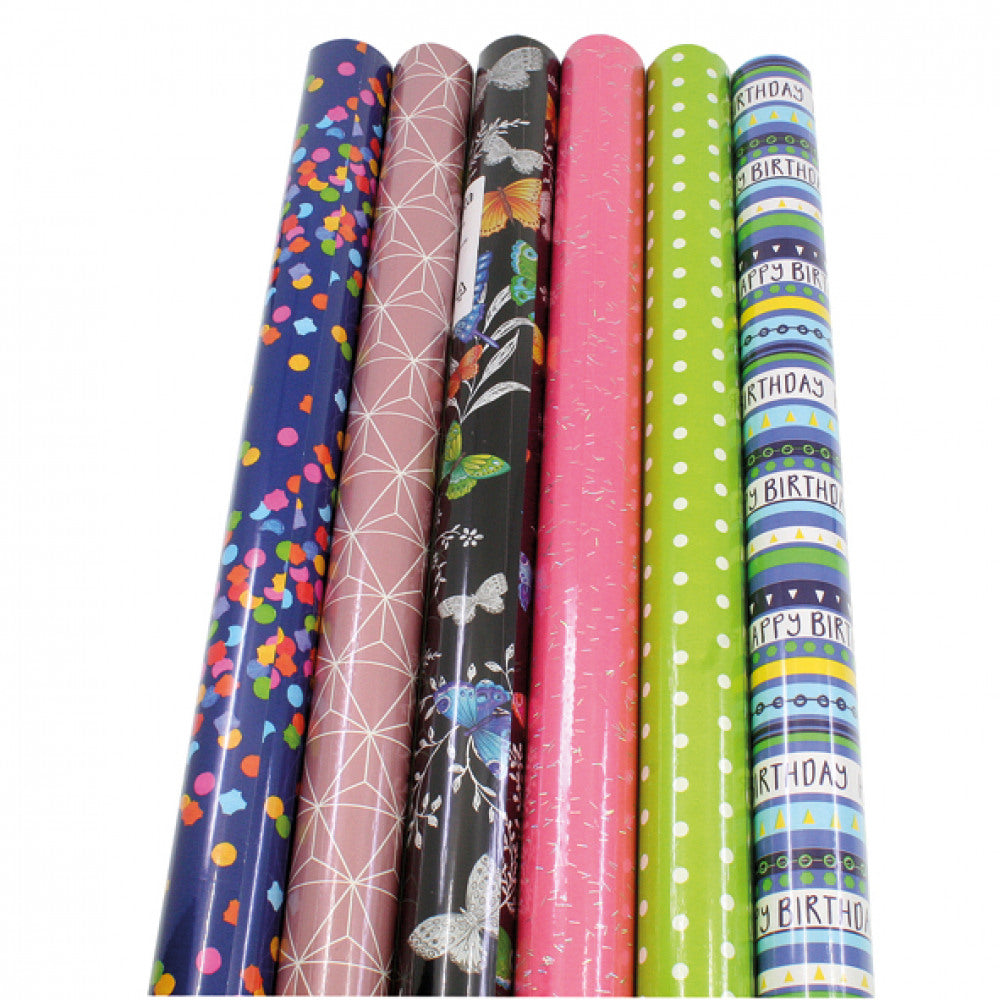 Presentpapper olika motiv