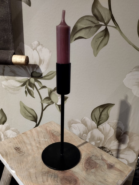 Ljusstake Järn - Svart - Olika Storlekar